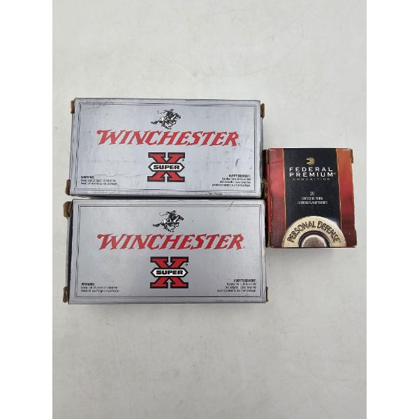 1 Full Box and 2 Partial Boxes of 9mm Lugar Ammunition