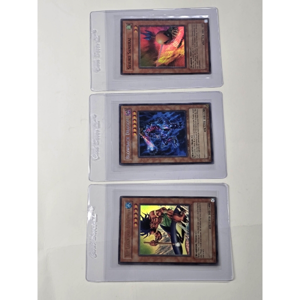 Lot of (3) Yu-Gi-Oh! TCG Trading Cards - Mint Condition 