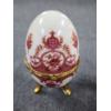 Image 2 : Two Unique Decorated Egg Trinket Jewelry Boxes