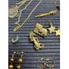 Image 2 : Huge lot of costume Jewelry - Butterfly Pin - Bracelets - Several Earrings & Necklaces - Gorgeous 