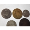 Image 5 : Five Assorted Older Vintage Foreign World Coins Including Pre-1800 Dated Coin! 