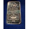Image 2 : Super Rare Harter Bank .999 Fine Silver Troy Oz Bar - Low Serial Number - Mint Condition