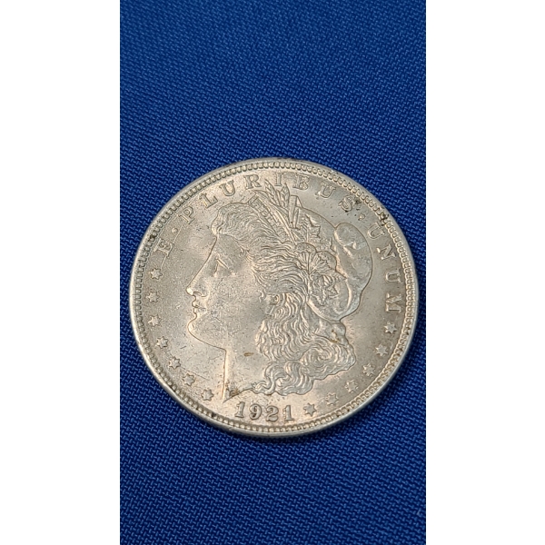 1921 90% Silver Morgan Dollar