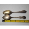 Image 8 : x2 Sterling Silver Souvenir Spoons: Mount Union College and Alliance High School Ohio TW: 37.7g