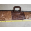 Image 3 : Vintage Two-Tone Leather Soft-Lined Zip-Up Rifle Case ~52in