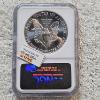 Image 2 : NGC MS69 Graded 1989 .999 Fine Silver 1oz. Eagle