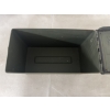 Image 3 : Authentic U.S. Government Metal Ammo Box 6" X 12" - Little Surface Rust - Seal Is New - Heavy Duty 