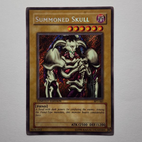 Summoned Skull BPT-002 LIMITED EDITION Holo Rare Yu-Gi-Oh Trading Card ~ NM 