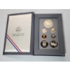Image 2 : U.S. Mint 1991 Prestige Set Mount Rushmore Anniversary Coins Including Silver Dollar