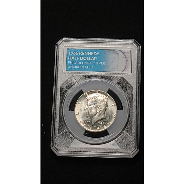 Collector's Alliance 1966 Philadelphia 40% Silver Uncirculated Kennedy Half Dollar
