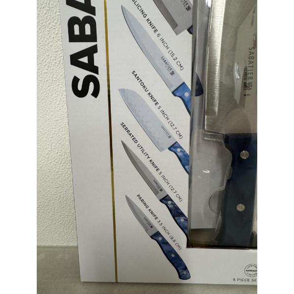 Brand New SABATIER 5 Piece Cutlery Set - High End Set