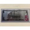 Image 2 : Incredible .99999 Silver $5.00 Foil Note In Protective Holder - Mint Condition