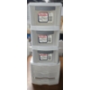 Image 1 : (3) Individual Stackable Drawers 9x14x6.5 & (1) 3-Drawer Storage Container 13x10x11