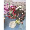 Image 1 : PICKUP IN CANTON - Excellent Condition Artificial Flower Collection, Vases, Wreath & More 