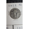 Image 8 : (5) 90% Silver Washington Quarters & (5) 90% Silver Standing Liberty Quarters Face Value: $2.50