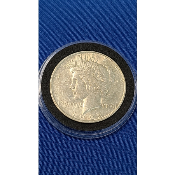 1922-D Silver Peace Dollar - 90% Silver