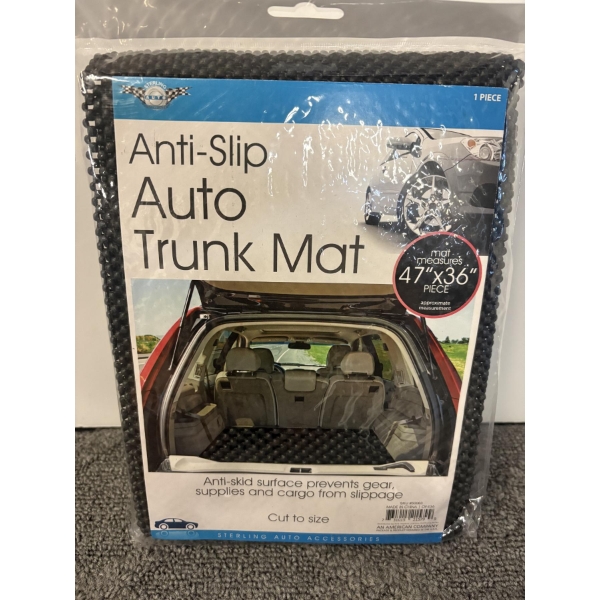 New - Unopened - Cut To Fit Anti Slip Trunk Mat 47" x 36"