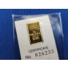 Image 4 : 2g Valcambi Gold Bar - Credit Suisse Statue of Liberty - in Sealed Package