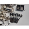 Image 7 : Assorted Serving Dishes, Utensils, and Cutouts: Including Some Silver-Plated and Stainless Steel