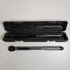 Image 1 : Micrometer Click-Type Torque Wrench paired with its Protective Hardshell Storage Case