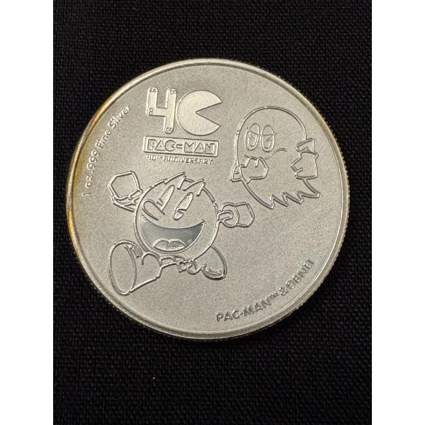 2020 PAC-MAN One Ounce .999 Fine Silver Coin - Mint Condition