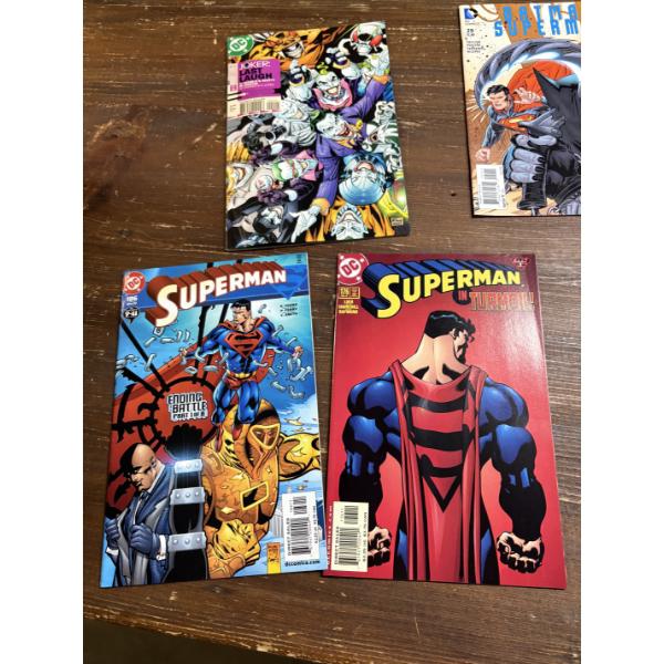 Superman Comics - Set of 6 Comic Books - DC Comics - Superman - Batman - Joker