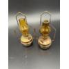 Image 2 : Small Oil Lamps with Globes - ~ 4 inches tall