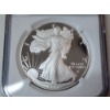 Image 2 : NGC PF 70 ULTRA CAMEO 2021-W Silver Eagle - Eagle Landing T-2 First Releases - 1 oz .999 Fine Silver