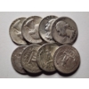 Image 1 : Eight Assorted United States 90% Silver Quarters ~ FACE VALUE $2.00