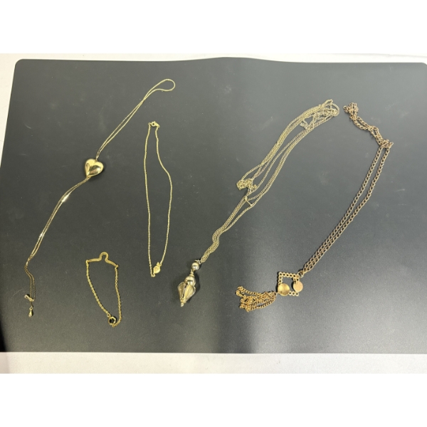 Beautiful Costume Jewelry - Mostly Necklaces - All in Great Shape - Includes 3 Bracelets