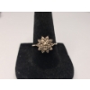 Image 1 : Vintage Women's 10K Yellow Gold Cluster Ring - Size 7 - Weight: 1.7g