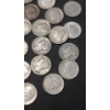 Image 8 : Assorted Years/Mint Marks 90% Silver Mercury & Roosevelt Dimes- Face Value: $5.00