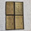 Image 2 : 2026 Florida 1/4 Goldback 24K Gold Foil Aurum Notes Lot Of 4