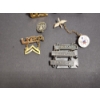 Image 6 : Lot of Assorted Military Pins, Including One Sterling Silver Weighing 15.7g