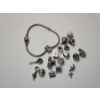Image 1 : Sterling Silver Pandora Bracelet and Charms: Total Weight: 68.6g