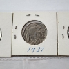 Image 4 : 11 Assorted Years United States Buffalo Nickels FV: $0.55