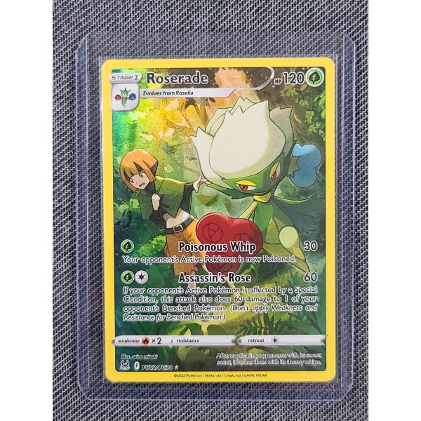 Roserade TG02/TG30 Near Mint Holo Pokemon Trading Card