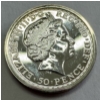 Image 4 : 2013 1/4 Oz .999 Fine Silver Britannia Coin - Queen Elizabeth - Beautiful Condition!