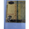 Image 4 : 	1 Bitcoin .999999 24K Gold Back - Mint Condition - Large Bill In Protective Holder