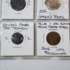 Image 9 : Two Binder Pages of Assorted Tokens/Medals: Bus Tokens, Commemoratives, Sales Tax, & More! 