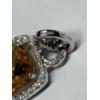 Image 5 : 14K Charms for Necklaces - 6 Total - Total Weight 13.1 Grams - Peridot and diamond halo pendant 