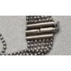 Image 4 : Sterling Silver Art Deco Bracelet, Band Ring & Saint Christopher Protection Pendant -Weight: 21.4g