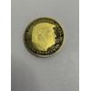 Image 1 : Bitcoin Commemorative Coin Donald Trump - 1 Troy Oz 999 Gold Plated MLB Monetary Metals -Bitcoin 