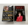Image 1 : Losing Bin Laden & Target Hard Back Books - Excellent Condition - Bill & Hillary Clinton