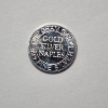 Image 2 : "The Great State of Florida" Gold Silver Naples: Gator 1 Gram .999 Fine Silver Round