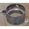 Image 6 : Stainless Silverware w/ Cut Glass Pitcher & Sterling Weighted Candle Holder (271.1g TW)