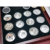 Image 5 : Large Lot of 25 Assorted SILVER PLATED REPLICA Chinese Panda Coins - NOT PURE SILVER 