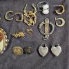 Image 4 : Vintage Costume Jewelry Lot Featuring Antique Photo Brooch And Embassy Watch