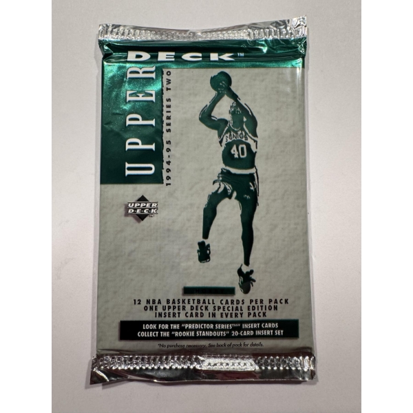 1994-95 Upper Deck Basketball Wax Pack - Sealed & Mint - Possible Big Name & Rookie Cards