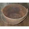 Image 2 : Vintage Cast Iron Cauldron - 10" Across x 7.5" Tall